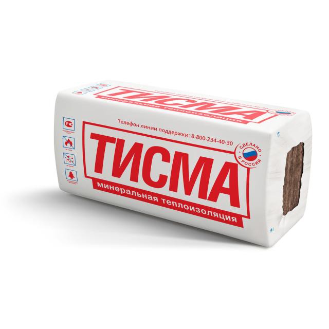                 Мин. изоляция Knauf Insulation ТИСМА ТS38 (1300х600х100х8шт), 13кг/м3 (0,62м³/уп;6,24м2/уп;40уп/пал)
