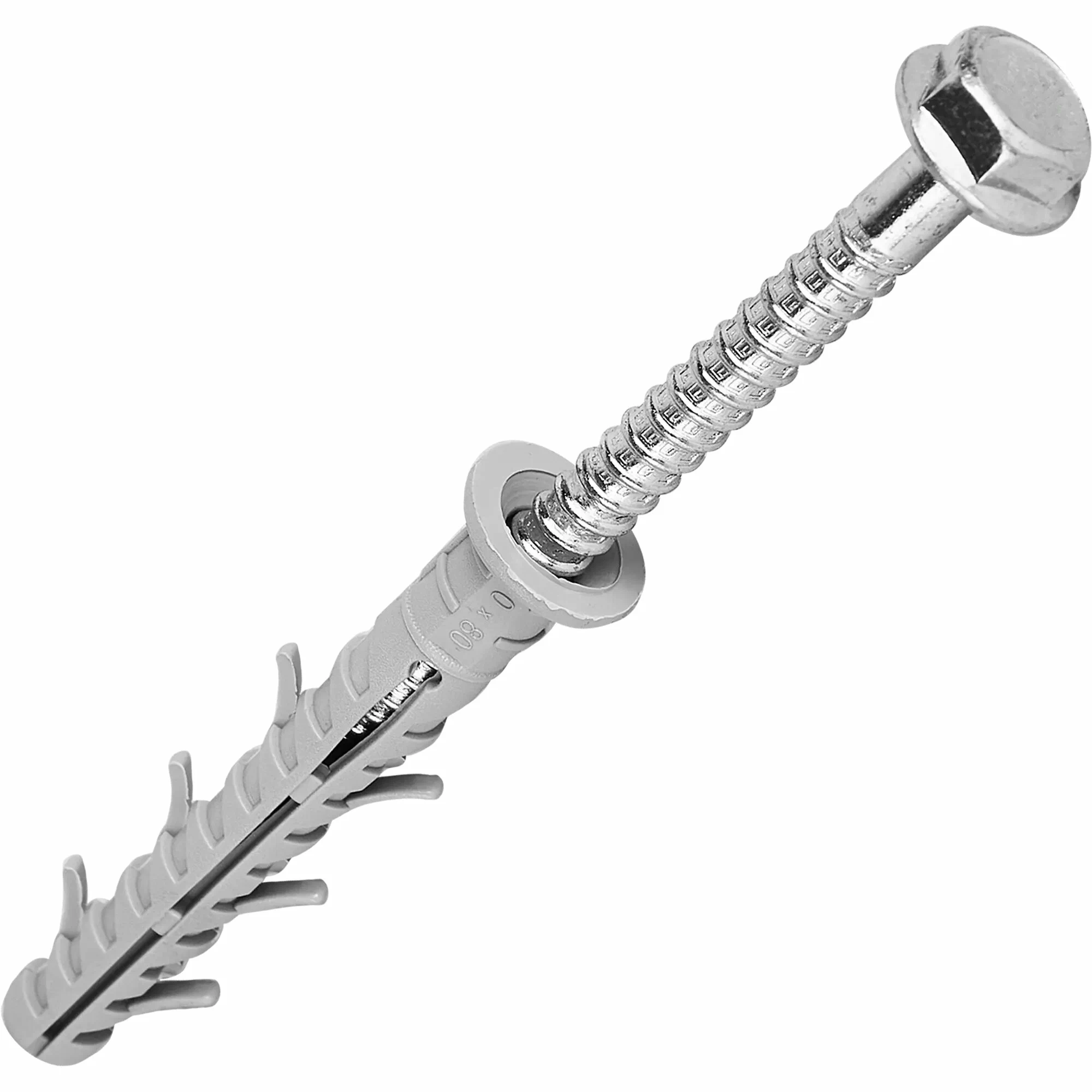 дюбель фасадный 10x200 KD с шурупом